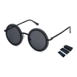 Black Frame with Gray Lens
