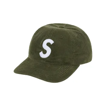 Supreme Fine Wale Corduroy S Logo 6 Panel