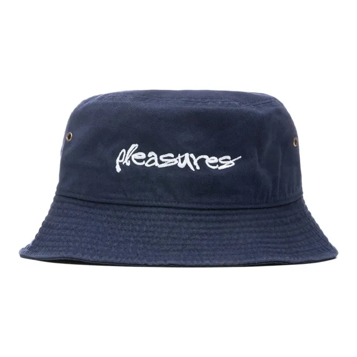 PLEASURES Hyde Logo Bucket Hat-0