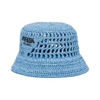 PRADA Raffia Bucket Hat