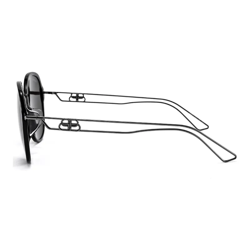 Balenciaga Sunglasses Unisex Dark Gray-4