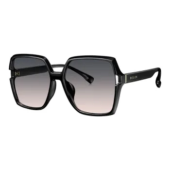 BOLON Plate Frame Irregular Shape Sunglasses Women's
