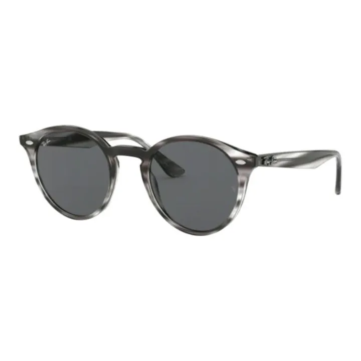 RayBan RB2180 Round Frame Sunglasses-0