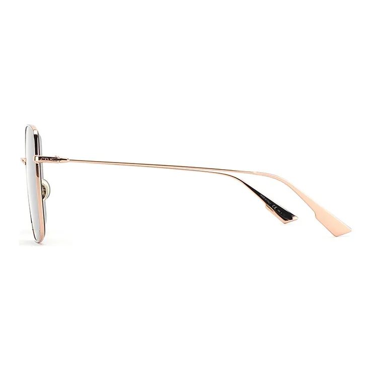 DIOR Square Sunglasses Men's Green-2