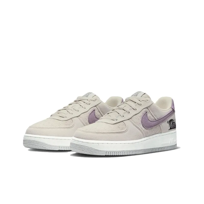 Nike Air Force 1 Low '07 Se Next Nature Sun Club Light Orewood Brown Amethyst Wave Women's-2
