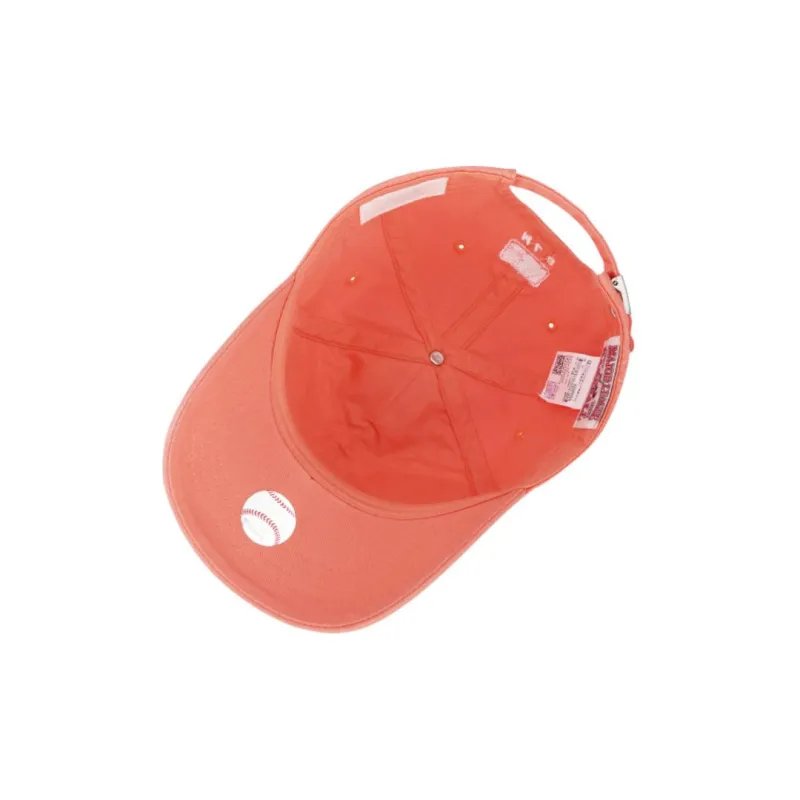 MLB New York Yankees Cotton Baseball Caps Kids' Pink Orange-5