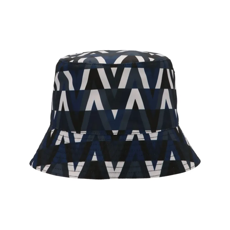Valentino Optical Printed Reversible Bucket Hat-0