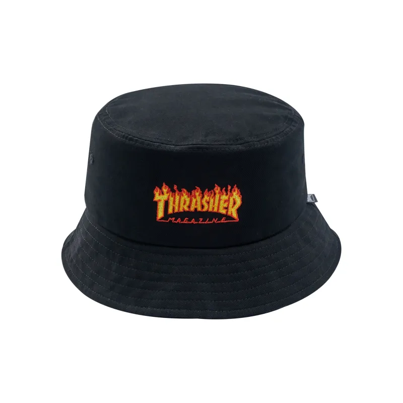 Thrasher Cotton Bucket Hats Unisex-0