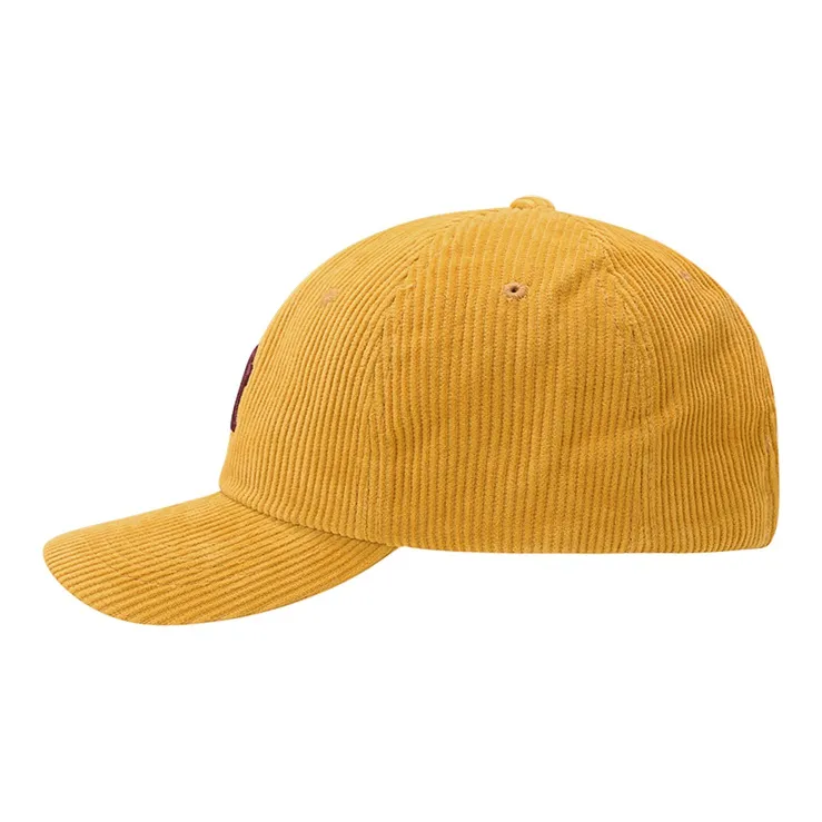 MLB Baseball Caps Unisex Mustard Yellow-4