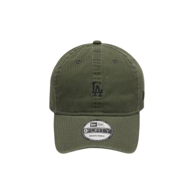New Era Cotton Baseball Caps Men's Olive-2