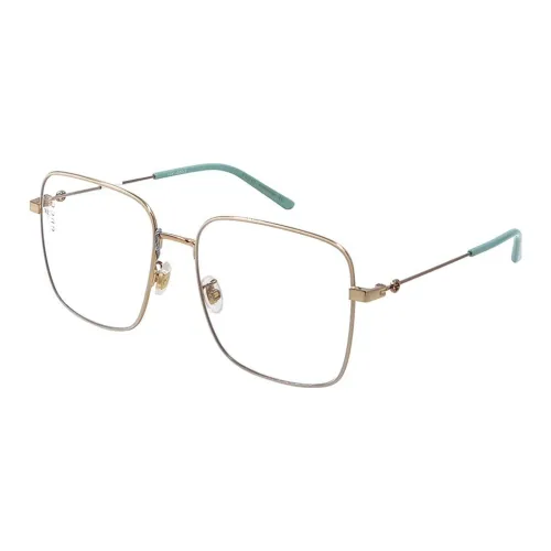 GUCCI Alloy Square Eyeglass Frames Unisex