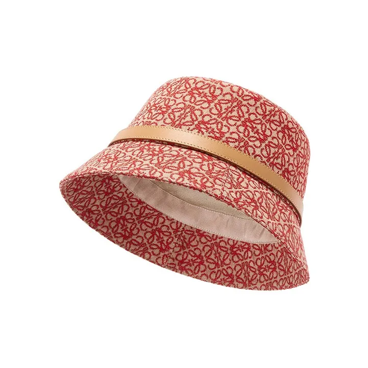 LOEWE Cow Leather Bucket Hats Women's-1