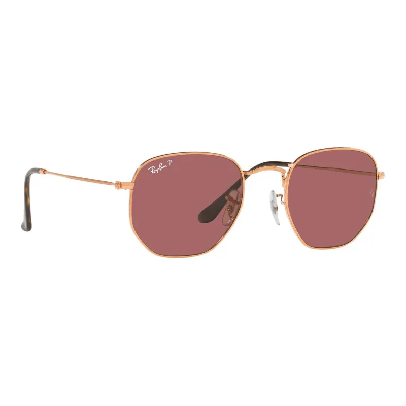 RayBan Hexagonal Flat Sunglasses-2