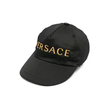VERSACE Logo embroidered Baseball Cap