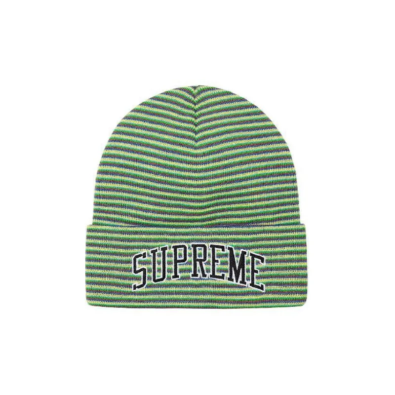 Supreme Rainbow Stripe Beanie-7