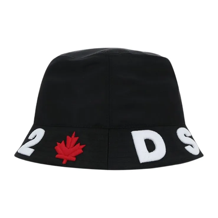DSQUARED 2 Bucket Hat Unisex Black-2