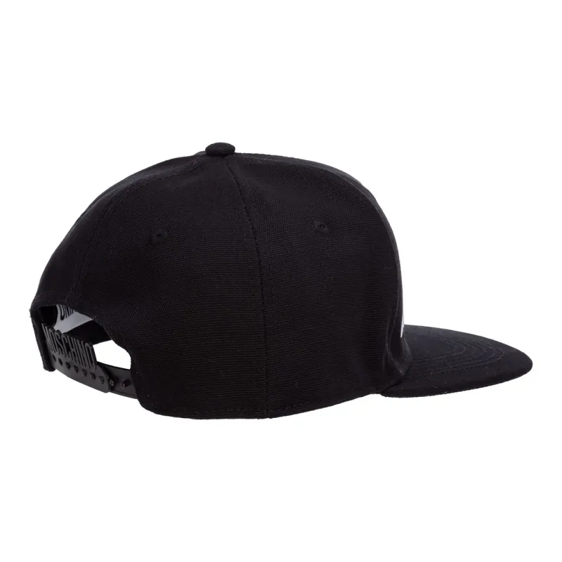 MOSCHINO Logo print Canvas Cap-3