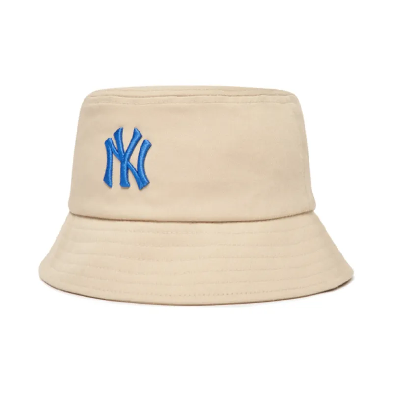 MLB New York Yankees Bucket Hats Kids Beige-1