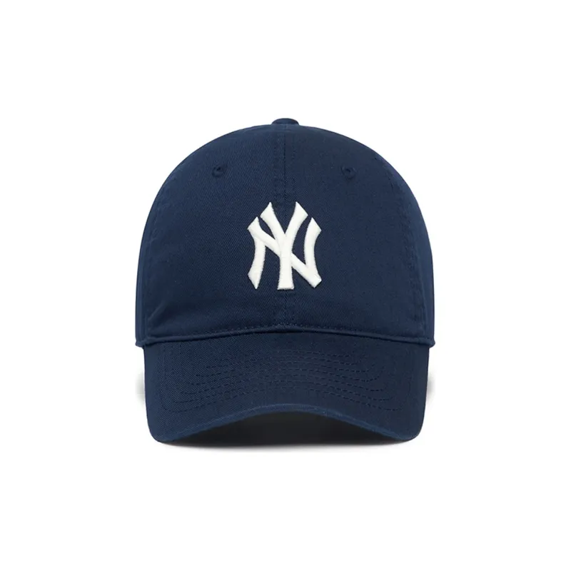 MLB Cotton Baseball Caps Unisex Navy Blue-1