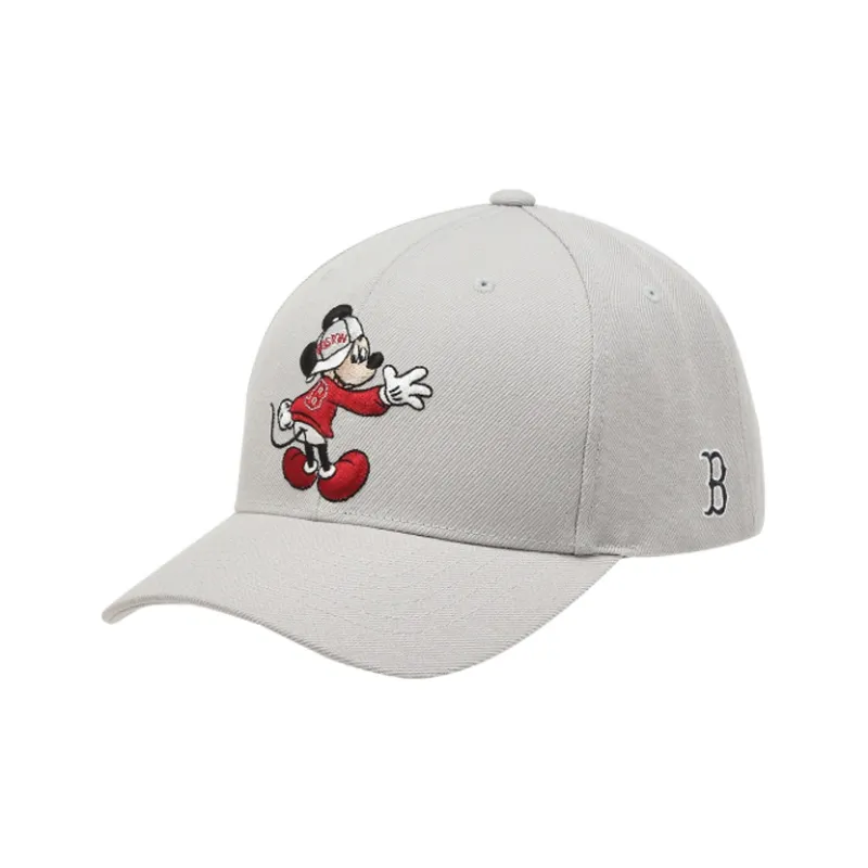 MLB Polyester Baseball Caps Unisex Black/Gray White-6