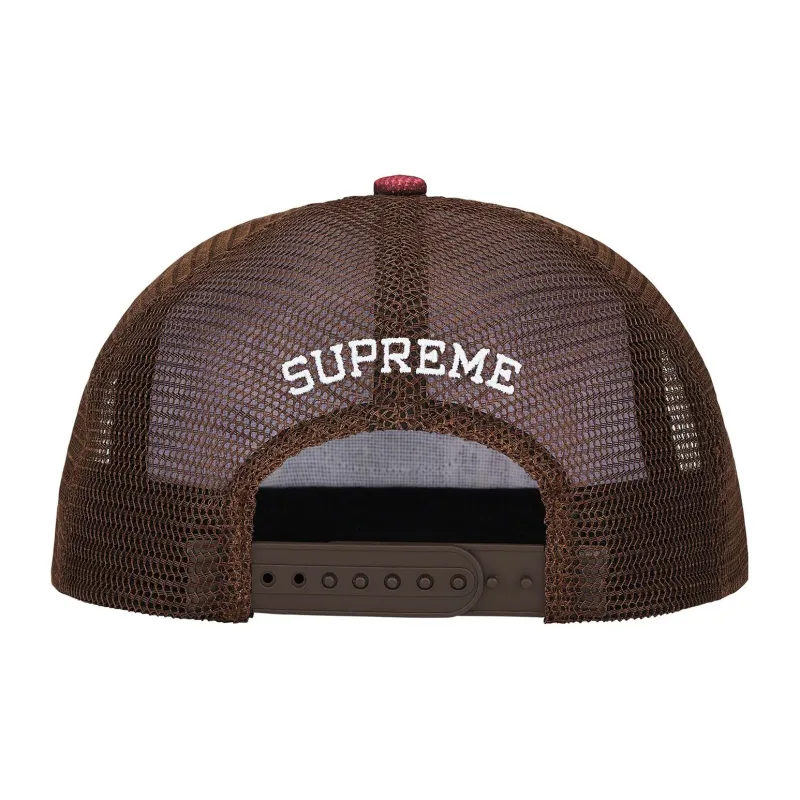 Supreme Gradient Jacquard Denim Mesh Back 5 Panel-5