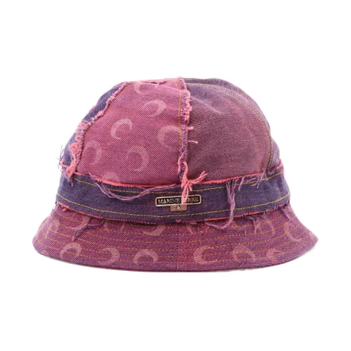 Marine Serre Bucket Hats Women's Purple