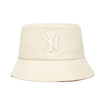MLB MLB X Disney Cotton Bucket Hats Unisex Ecru