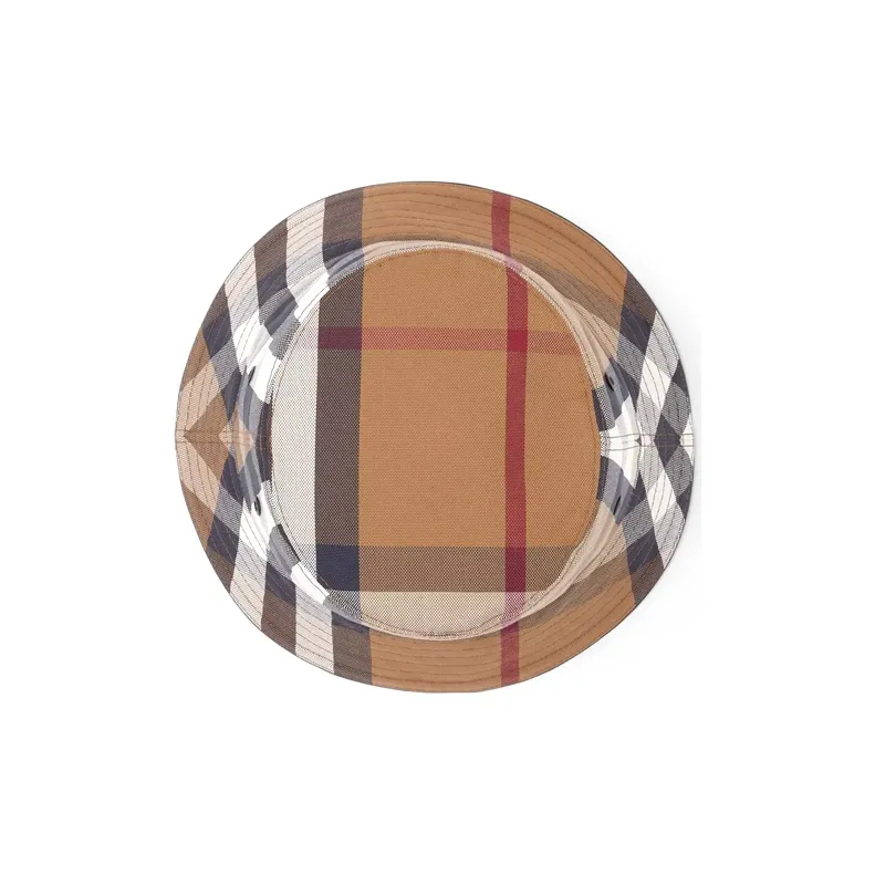 Burberry Check Cotton Canvas Bucket Hat-3