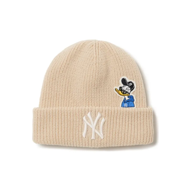 MLB Acrylic Beanies Unisex Ecru-0