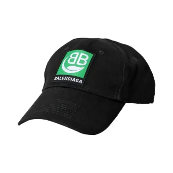Balenciaga Logo Embroidered Bio Cap