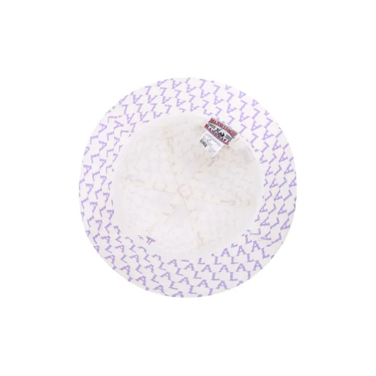 MLB Cotton Bucket Hats Unisex White-5