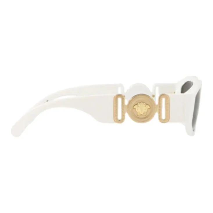 VERSACE Rectangular Frame Sunglasses-5