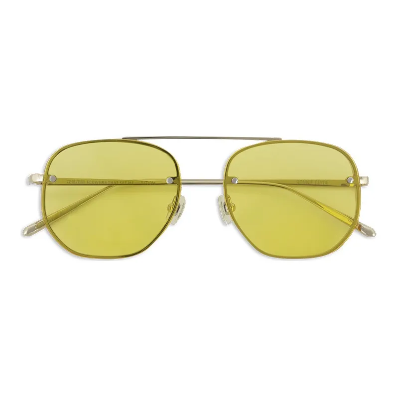 BONNIECLYDE Sunglasses Unisex Bright Yellow-1
