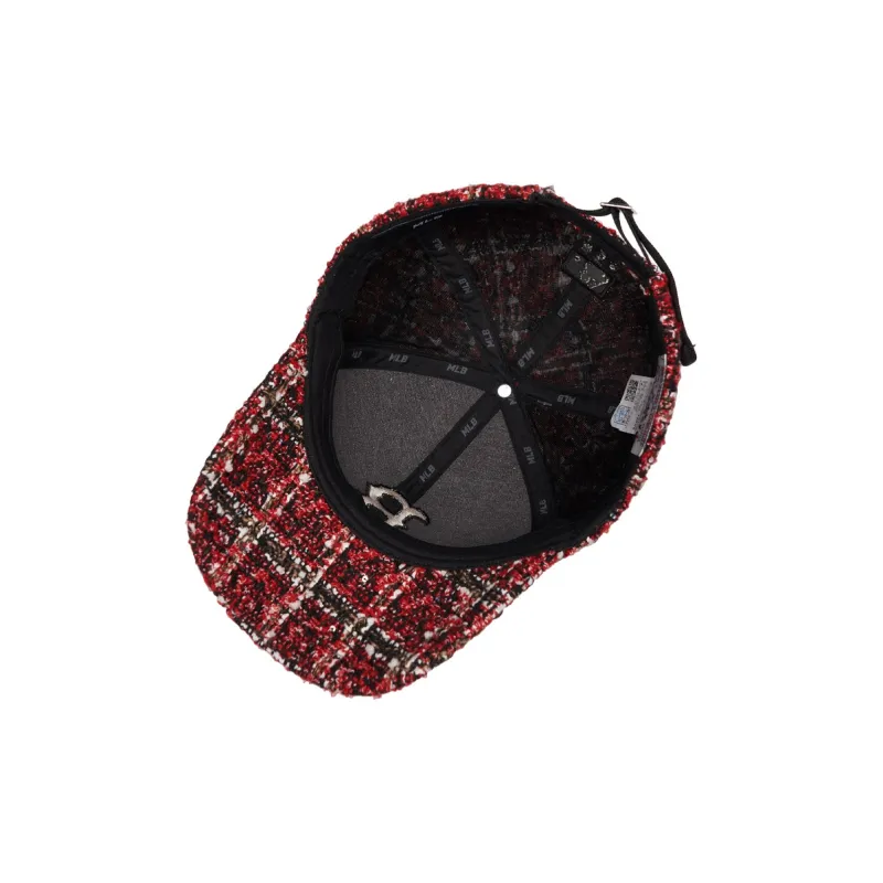 MLB Polyester Baseball Caps Unisex Red-3