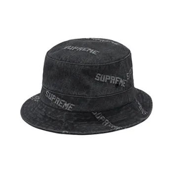 Supreme Logo Denim Crusher