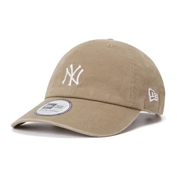 New Era Cotton Baseball Caps Unisex Khaki