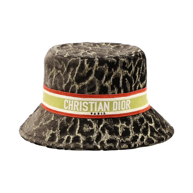 DIOR Bucket Hats Unisex Brown-0