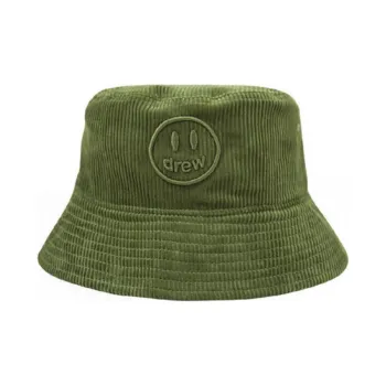 Drew House Bucket Hats Unisex Olive Green