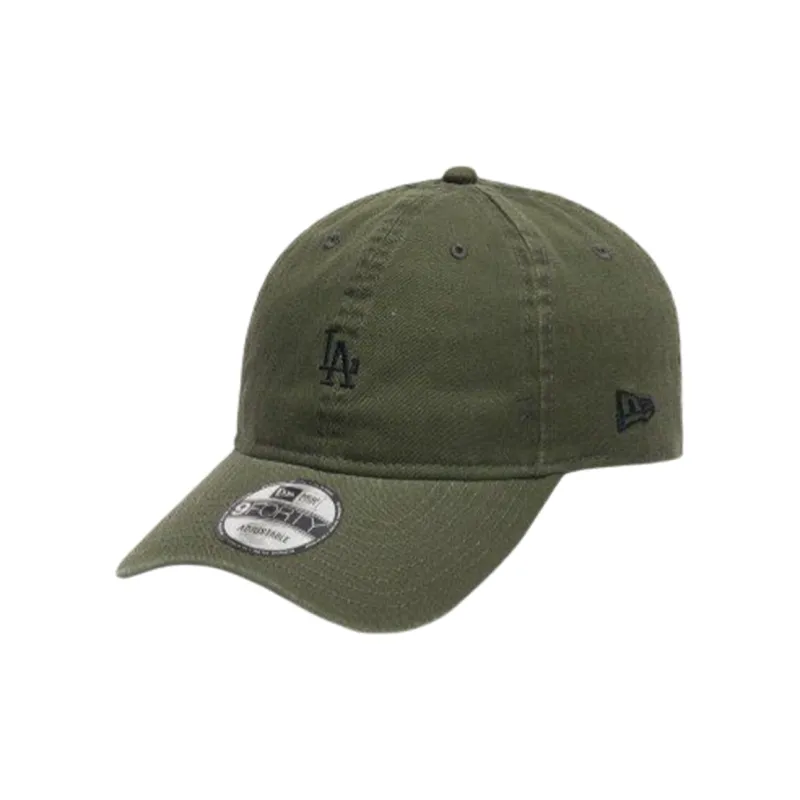 New Era Cotton Baseball Caps Men's Olive-0