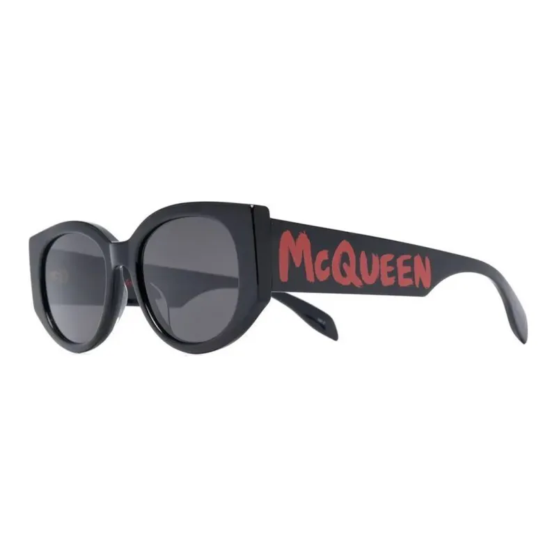 Alexander McQueen Logo Lettering Sunglasses-0