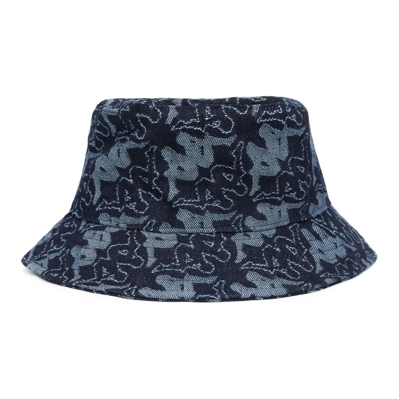 Kappa Bucket Hats Unisex Shark Blue-2