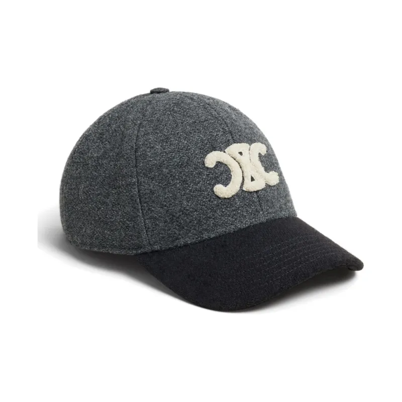 CELINE Wool Baseball Caps Unisex-0