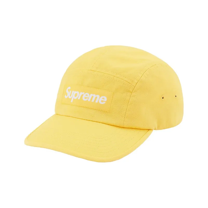 Supreme Washed Chino Twill Camp Cap FW21-6