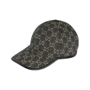 GUCCI Logo Denim Baseball Cap