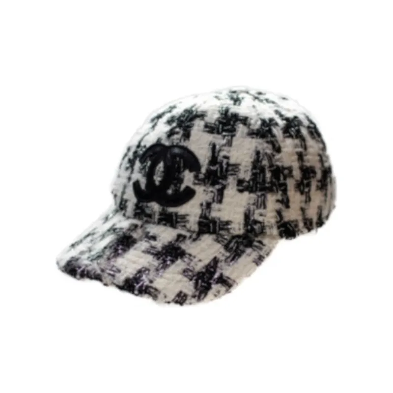 CHANEL Baseball Caps Women's White-0