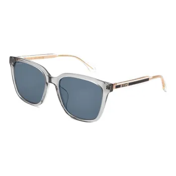 GUCCI Plate Frame Square Sunglasses Unisex