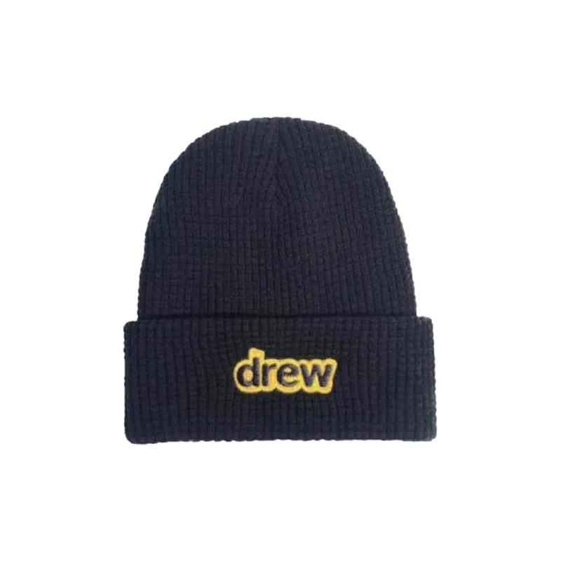 Drew House Acrylic Beanies Unisex Black-0