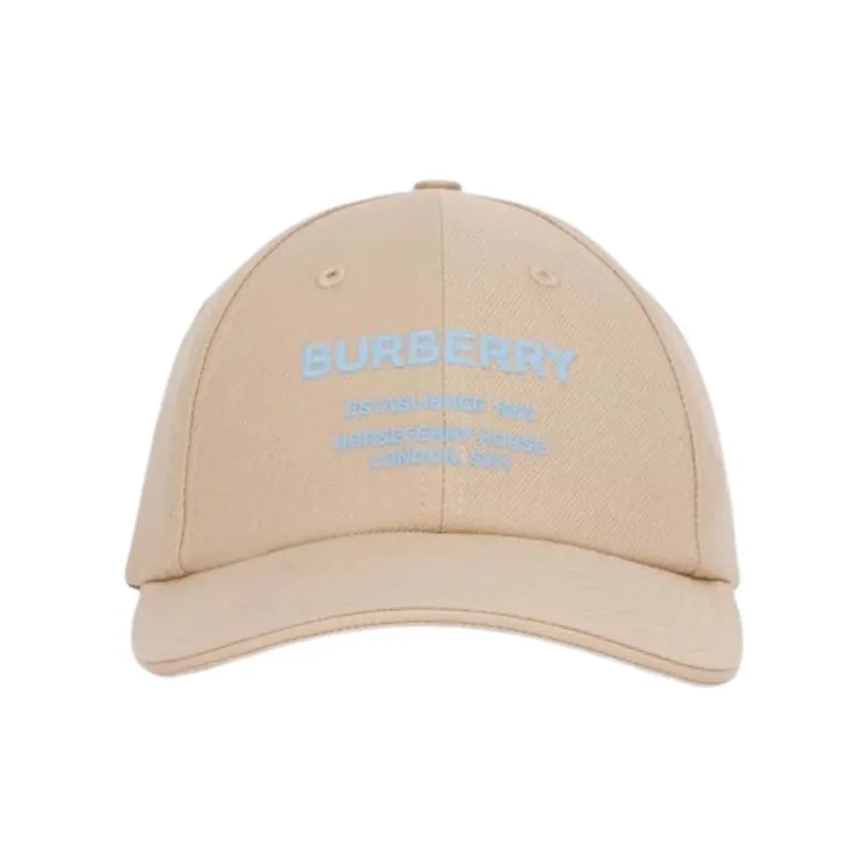 Burberry Horseferry Motif Cotton Baseball Cap-1