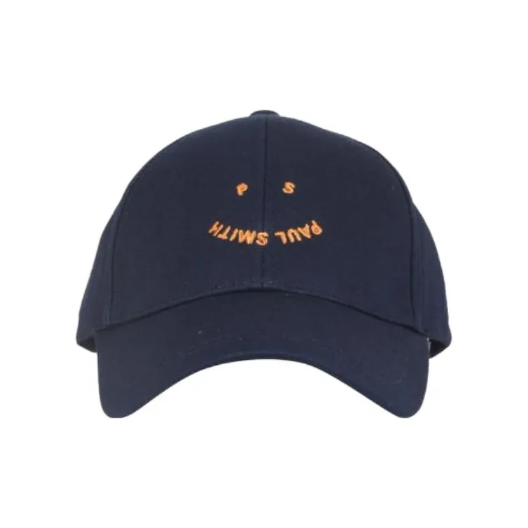 Paul Smith Smiley Logo Embroidered Baseball Cap-0