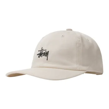 Stussy Cotton Baseball Caps Men's Ecru